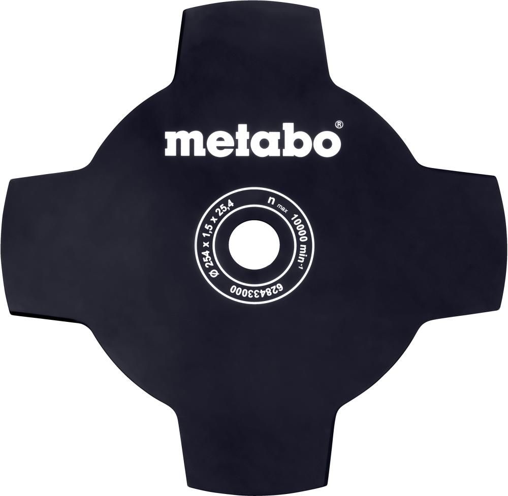 Grasmesser 4-flügelig Metabo
