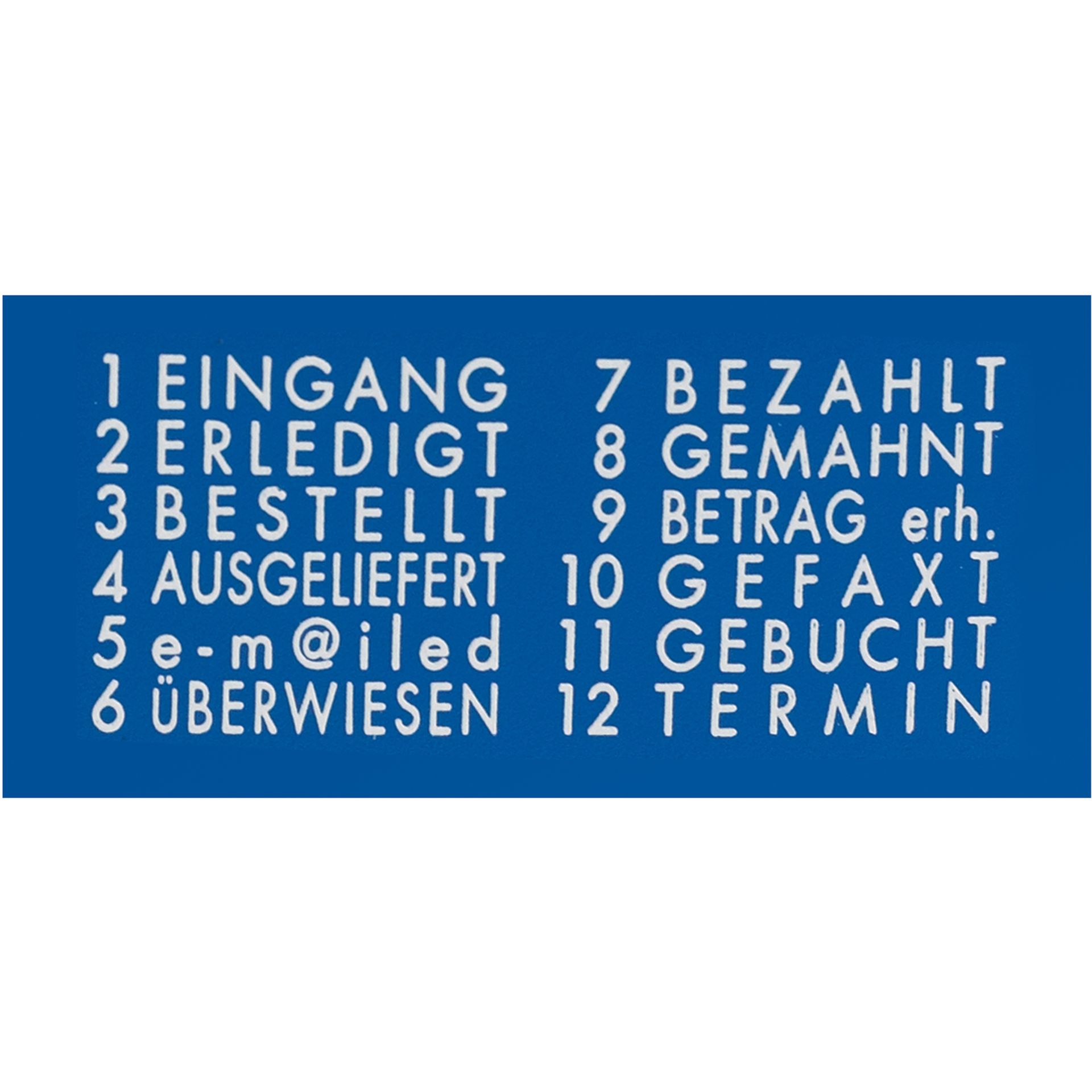 Datumstempel mini info-dater  S120/WD bl/gr
