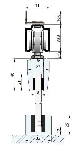 HELM 73 Set 1-flg.f.8/10mmESG b.80 kg