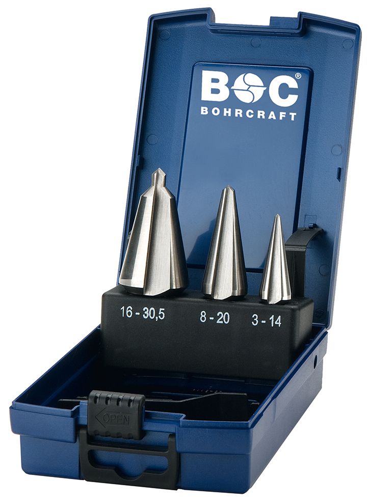 Bohrcraft Blechschälbohrer HSS-E Co5 in ABS-Box