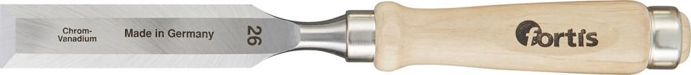 FORTIS Stechbeitel mit Holzheft 4mm