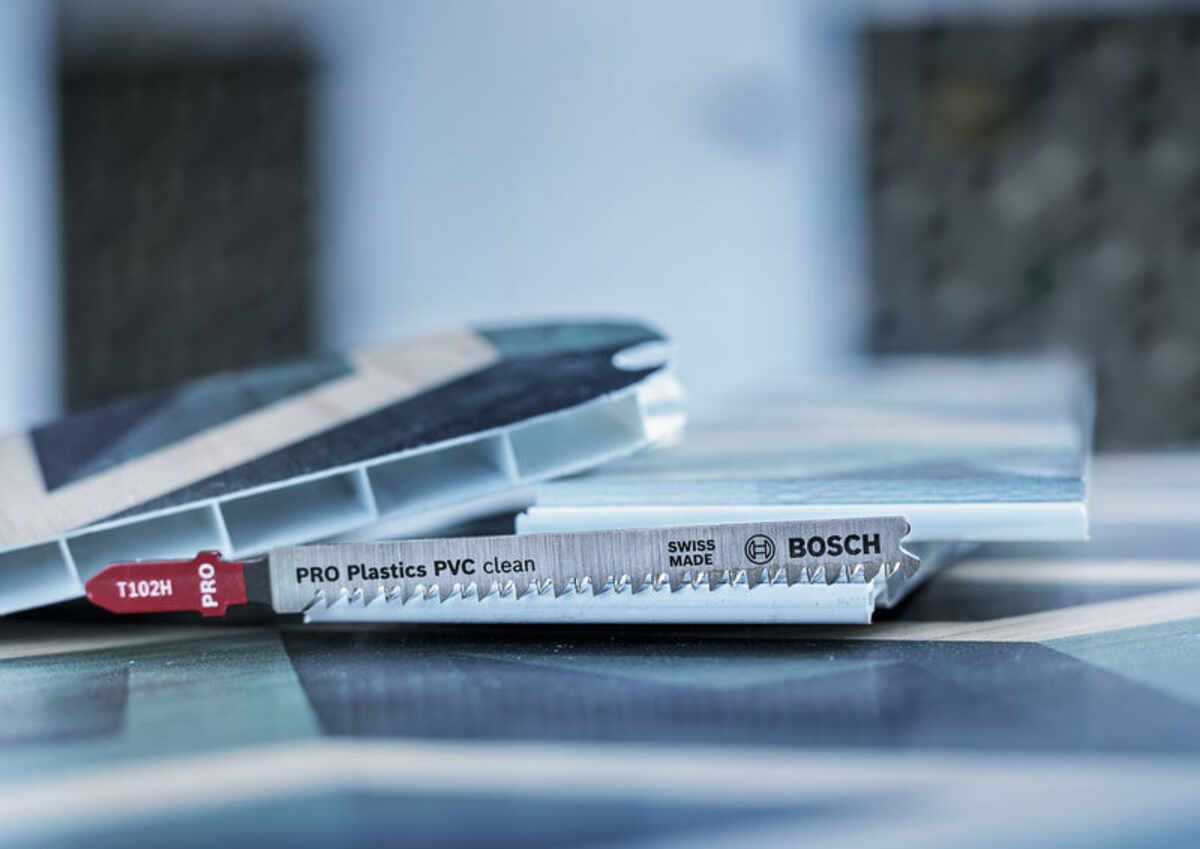 PRO Plastics PVC clean T102H Stichsägeblatt, 100 mm, 5-tlg.