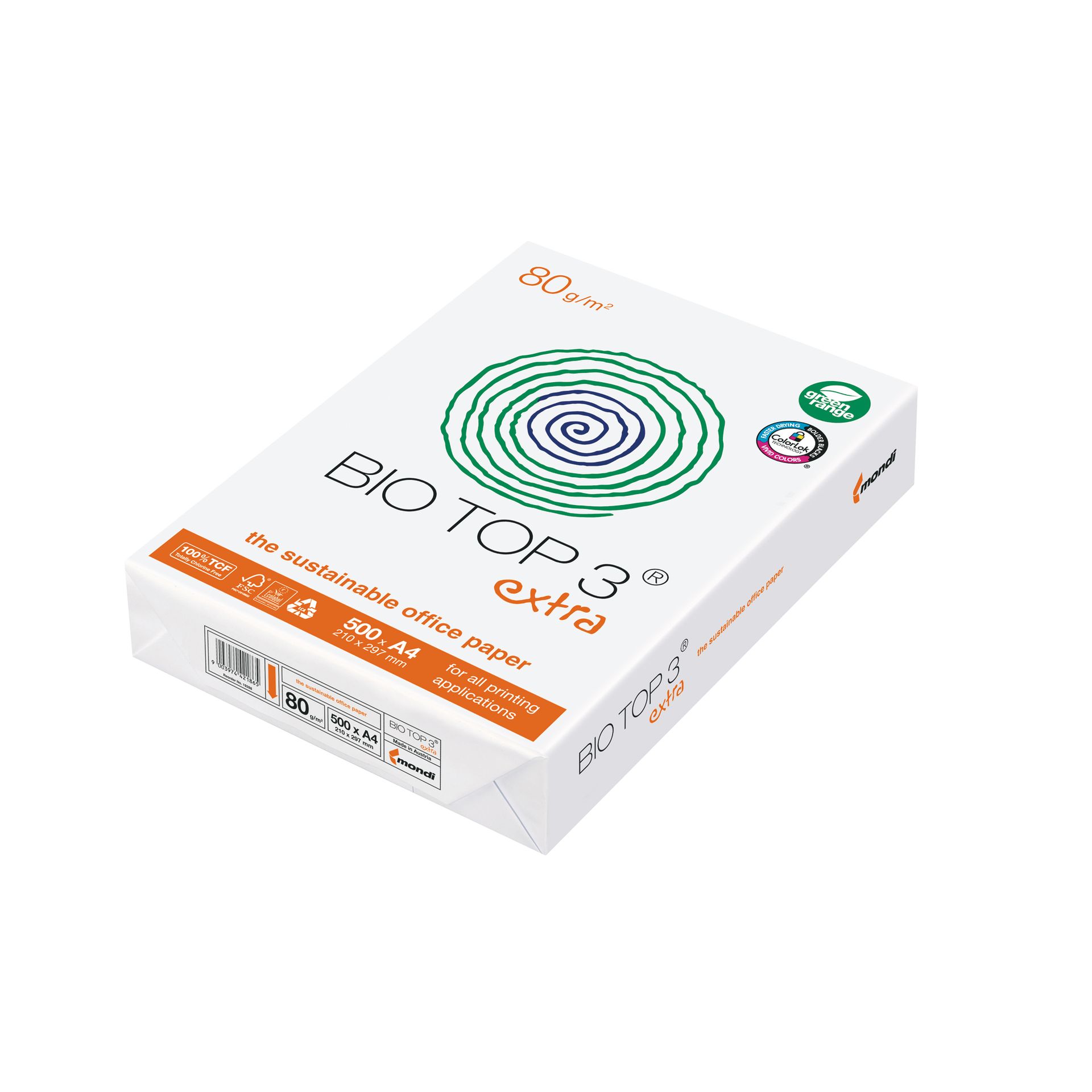 Kopierpapier extra DIN A4 weiß 500 St./Pack