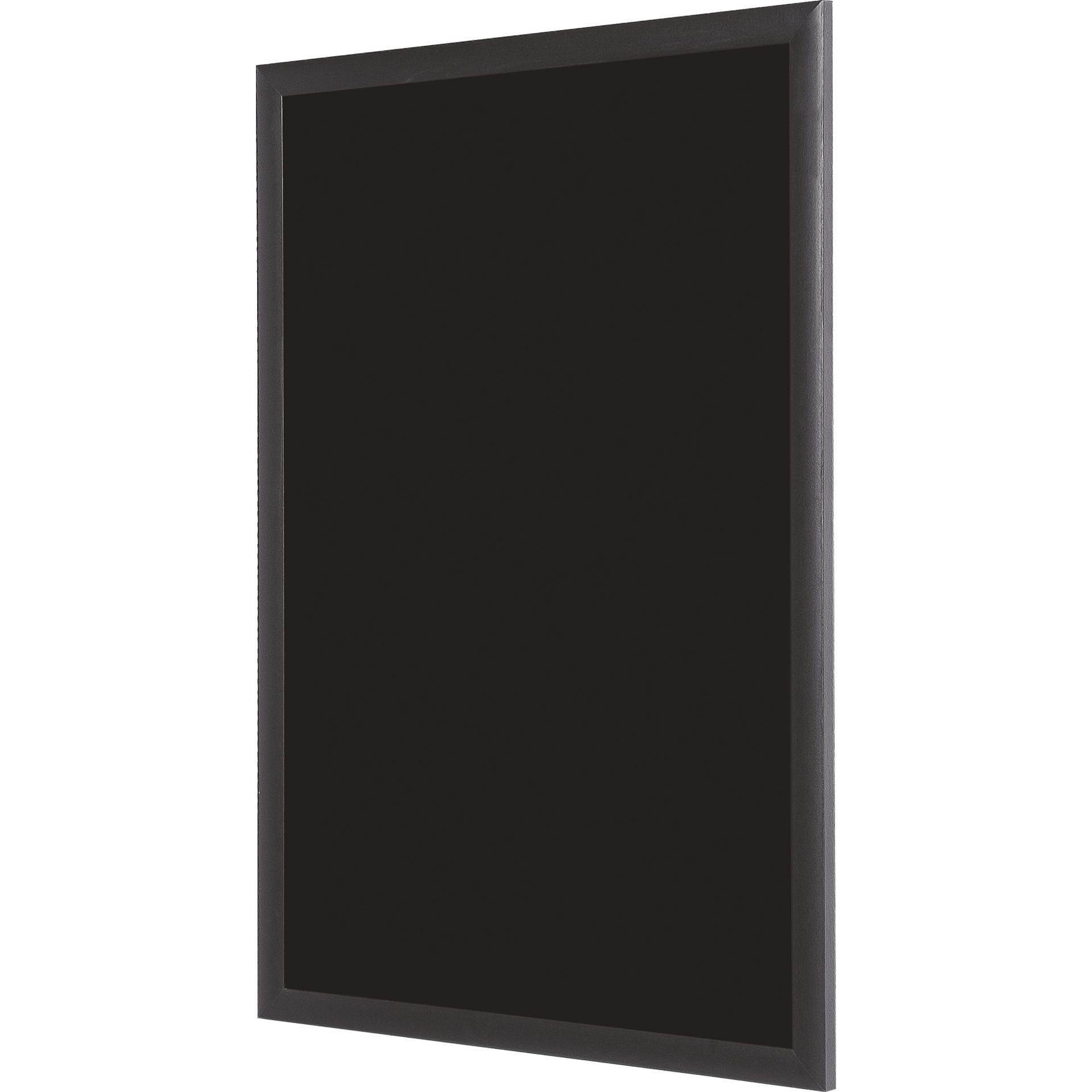 Kreidetafel 100x45cm Holzrahmen schwarz