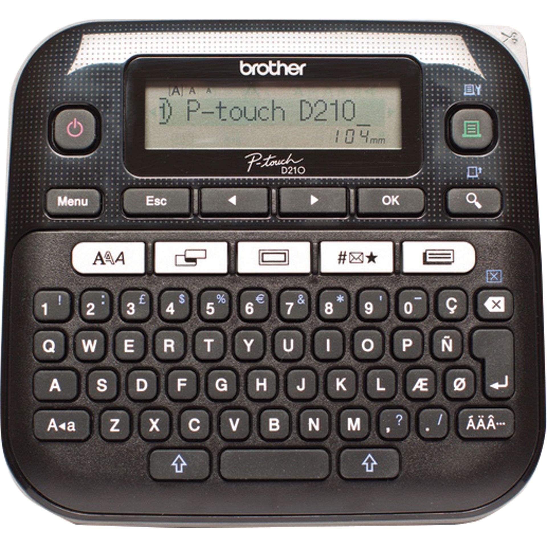 Beschriftungsgerät D210 3,5-12mm QWERTZ