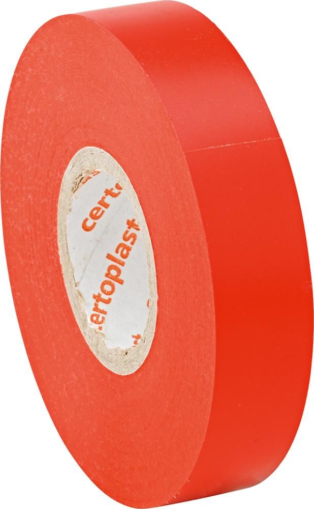 Standardisolierband 15 mm / 25m rot