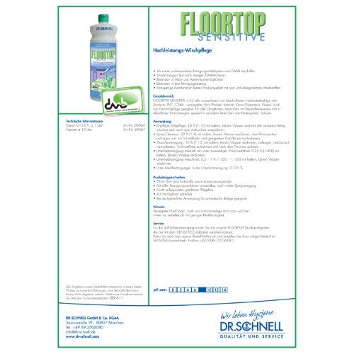 FLOORTOP SENSITIVE Kanister 10 Liter
