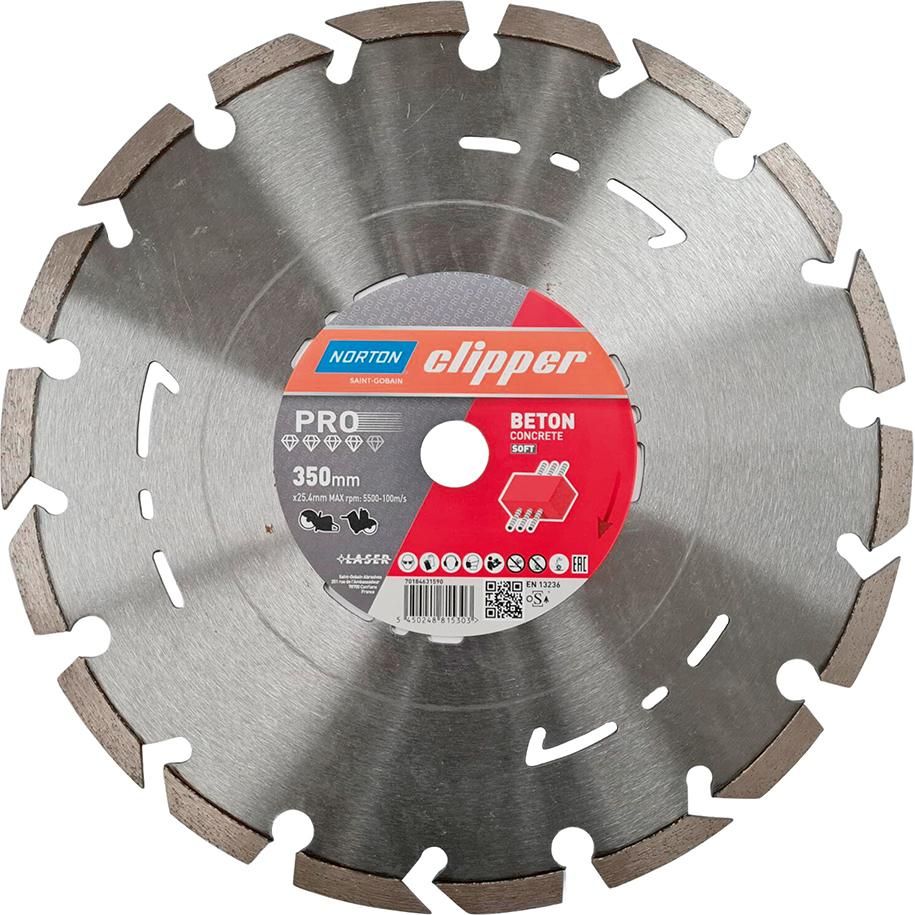 Diamantscheibe Pro Beton Soft II Ø350x20mm