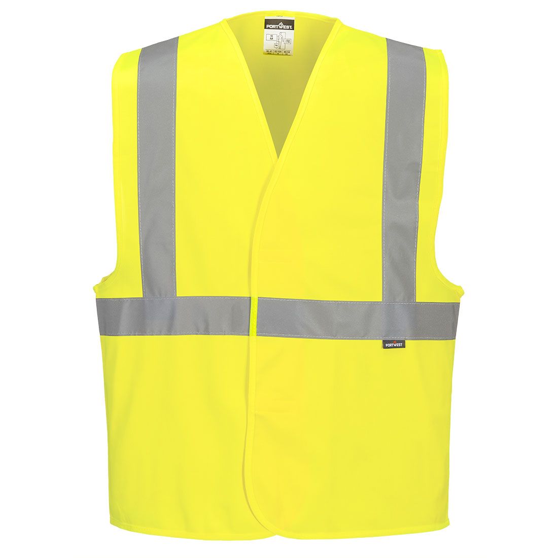 Portwest C472 Warnschutz-Weste, Gelb, Gr. S/M