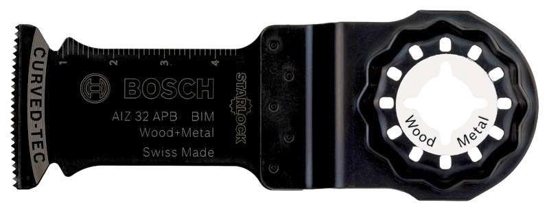 BIM Tauchsägeblatt AIZ 32 APB, Wood and Metal, 50 x 32 mm, 1er-Pack