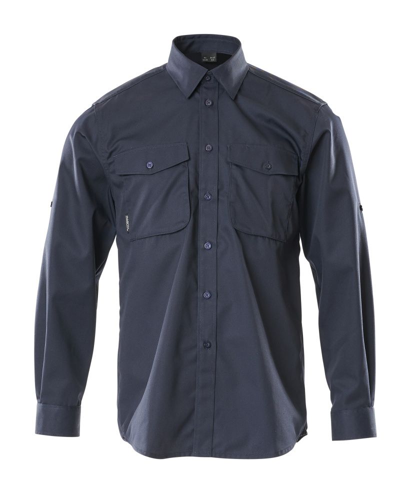 Hemd MASCOT® Mesa Schwarzblau, 37-38