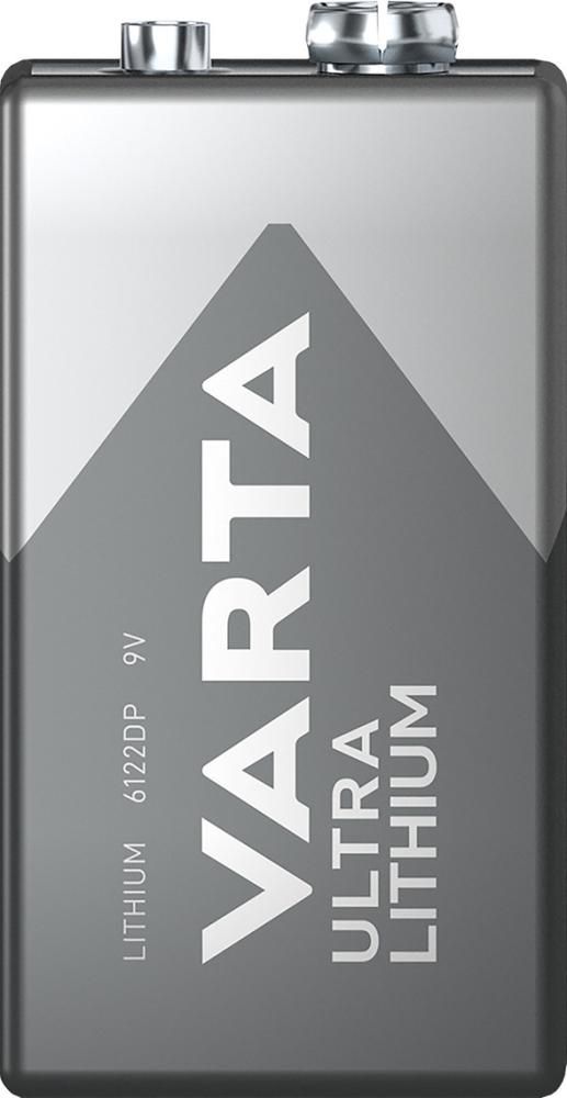 Batterie Professional Lithium 9V E-Block Blister a 1 Stück VARTA