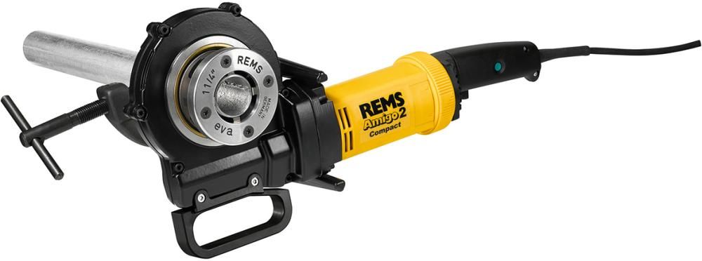 Gewindeschneidkluppe Amigo 2 Compact Set R 1/2-3/4-1-11/4-11/2-2z REMS