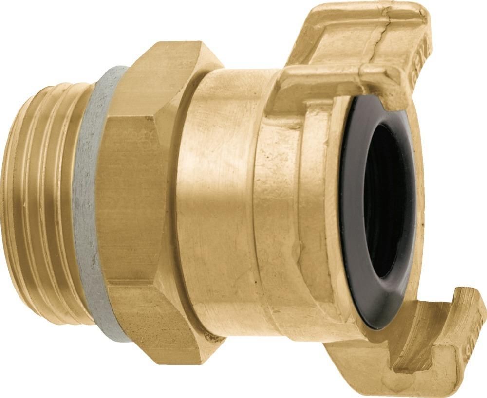 GEKA plus-Gewindestück 360° drehbar, MS, AG G3/4,SB