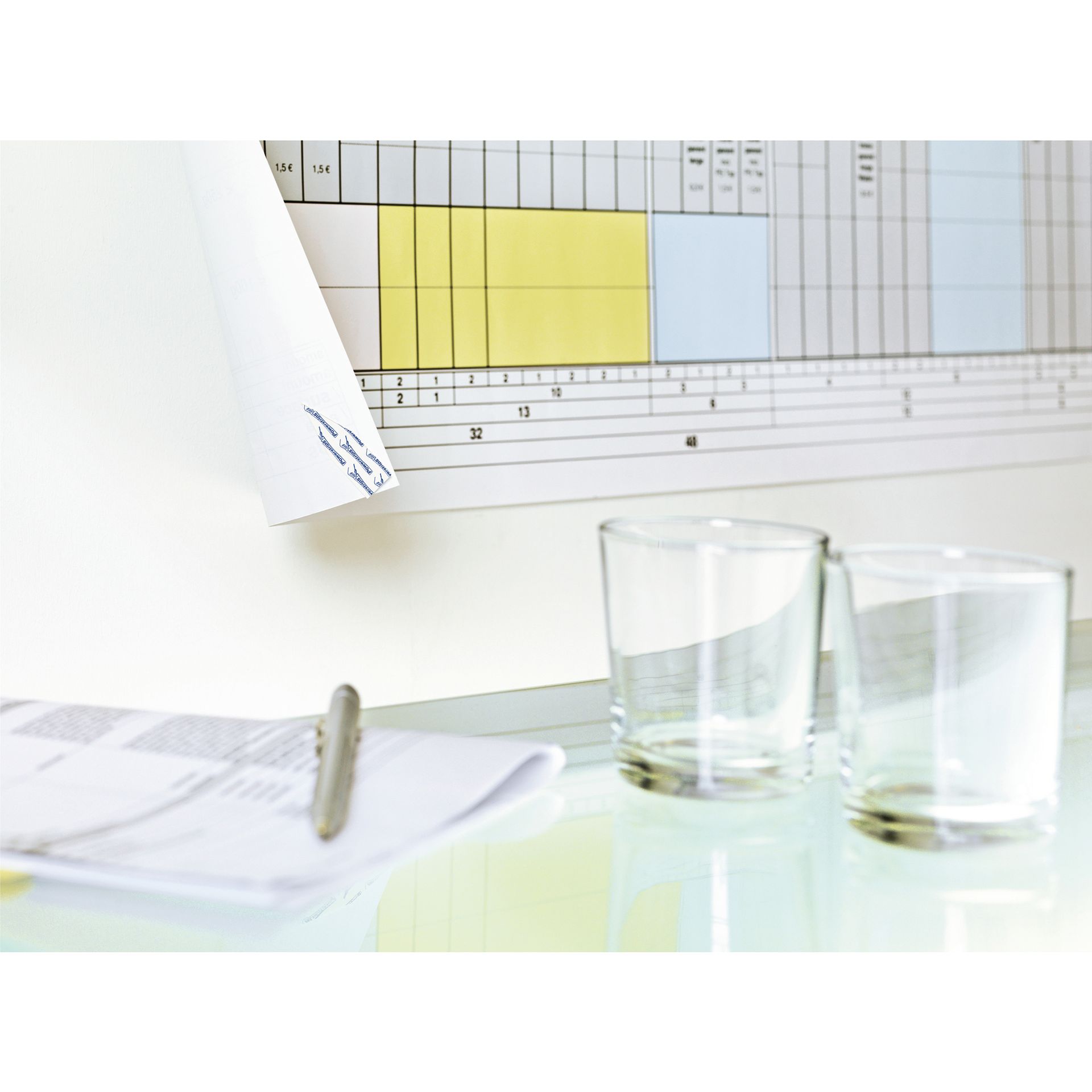 Klebestücke Powerstrips   Poster 14,5x33mm ws 20St