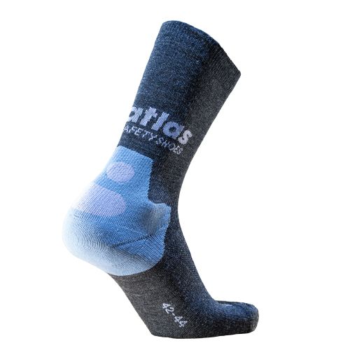 Atlas Socken, Grau, Gr. 45-47