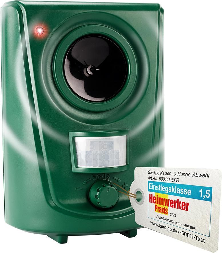 Hunde- und Katzenabwehr Ultraschall GARDIGO