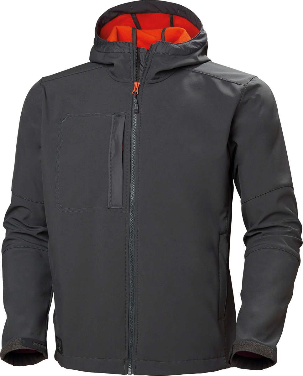 Softshell-Jacke Kensington,Gr.L,grau
