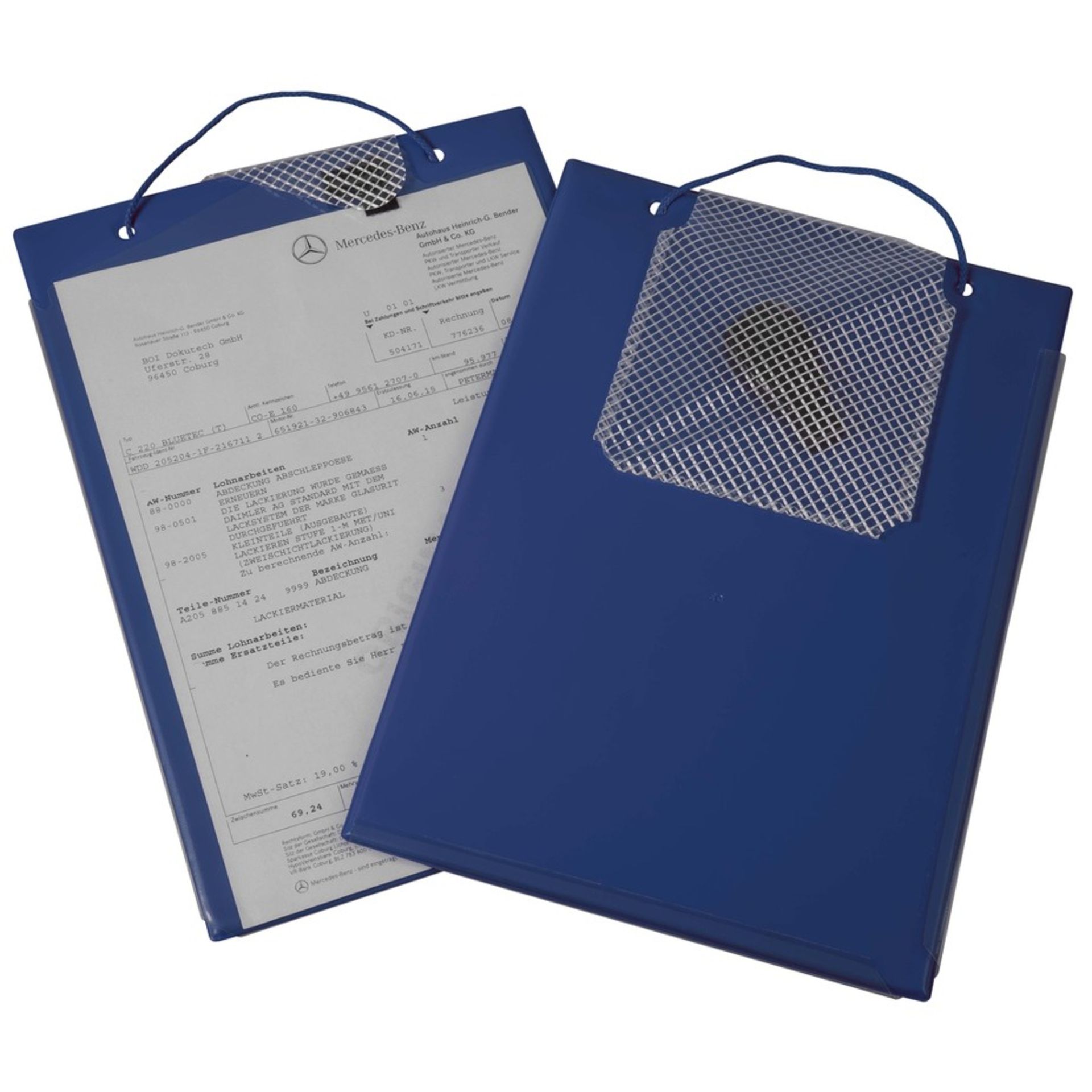 Auftragstasche Edge A4 bl
