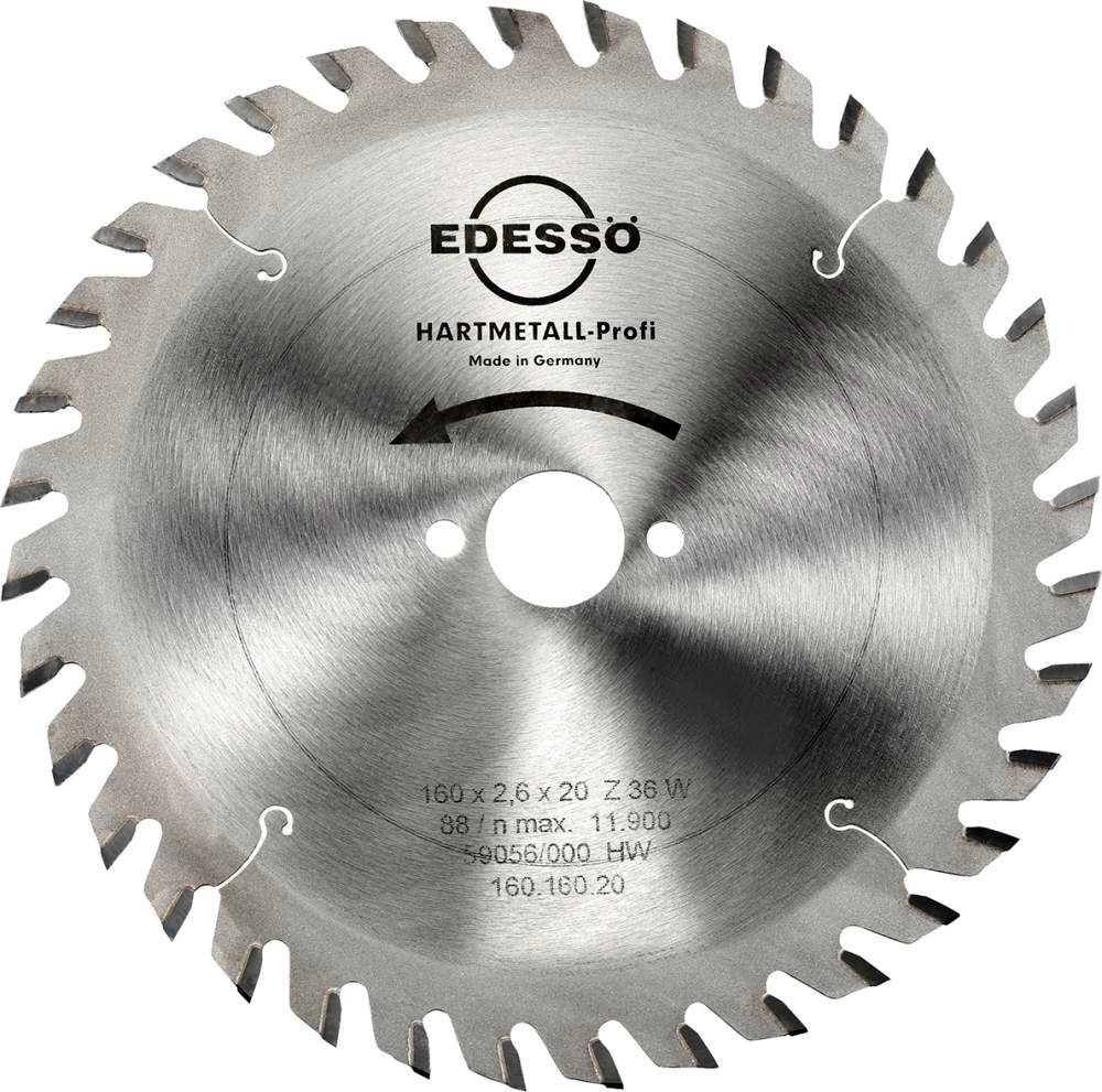 HW Kreissägebl. Profi 160x2,6x20 mm Z36 W