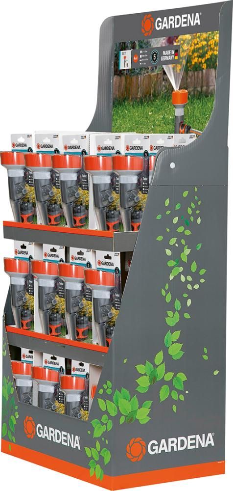 4-Flächenregner Cleansystem Display