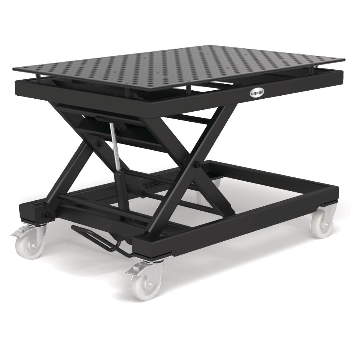Hubtisch Schweisskraft mobil, inklusive Lochplatte 1500x1000x15
