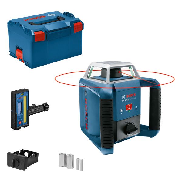 Bosch Rotationslaser GRL 400 H + LR 45