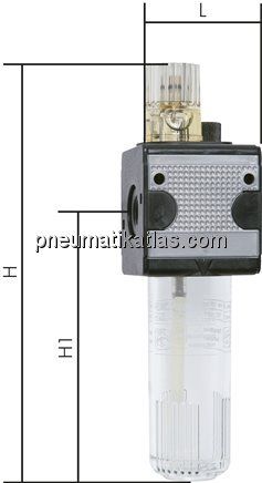 MULTIFIX Micro-Nebelöler, G 1/4", Multifix 1, Kunststoffbehälter