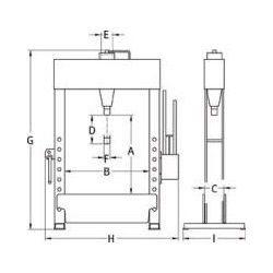 COMPAC Werkstattpresse, "FP50"