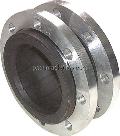 Kompakt-Kompensator, DN40-PN16 (DIN) (max. 10 bar), EPDM