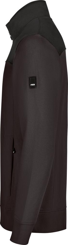Sweatshirt Rob, anthrazit-schwarz, Gr. 2XL