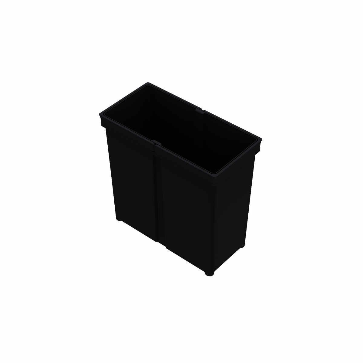 Eimer 11 l, Kunststoff, anthrazit, B x T x H 152 x