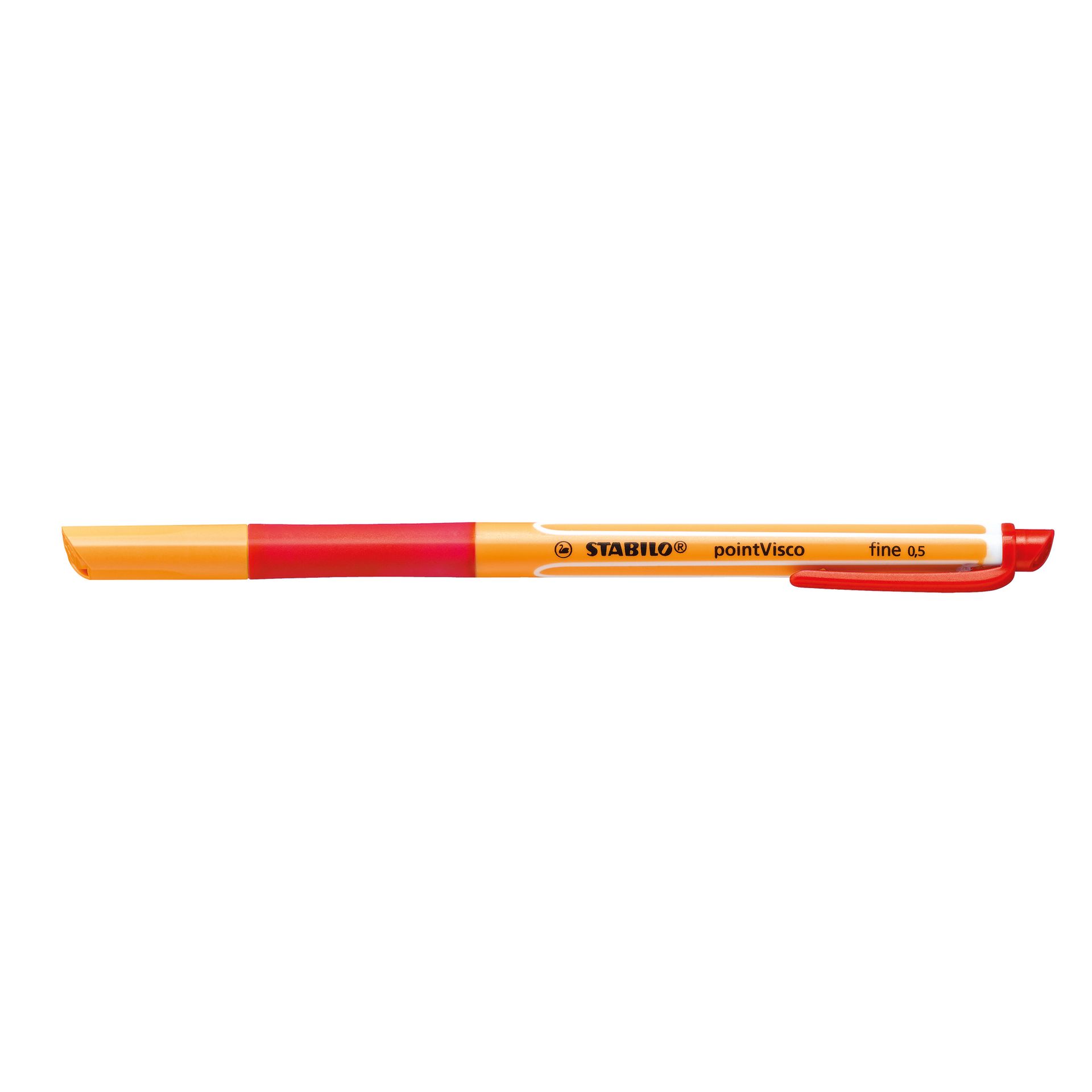 Tintenroller pointVisco 0,5mm Kappenmodell rot
