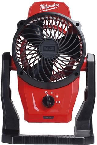 Akku-Ventilator M12 AF-0 Milwaukee ohne Akku ohne Ladegerät Karton