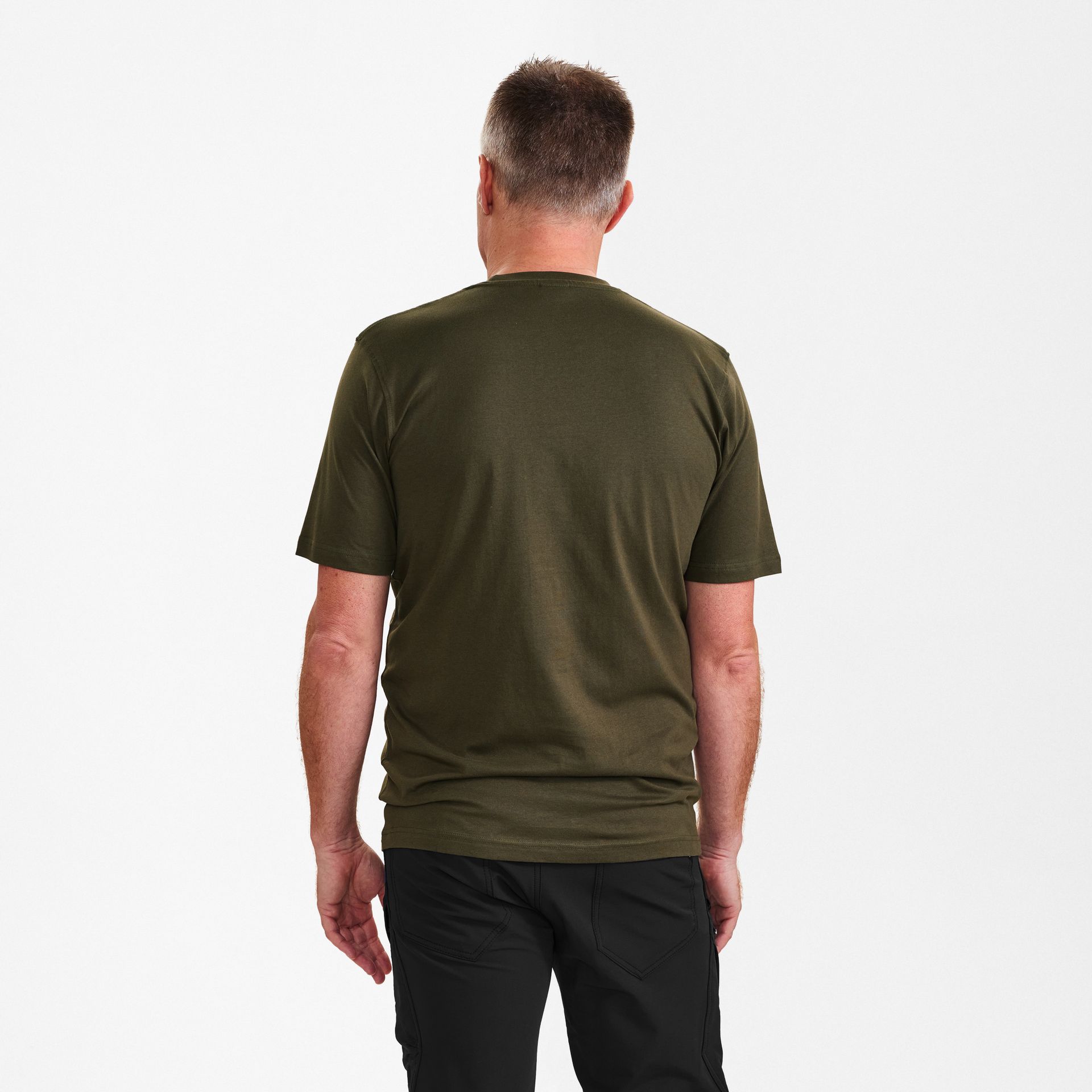 Extend Baumwolle T-shirt Forest Green, Gr. XS