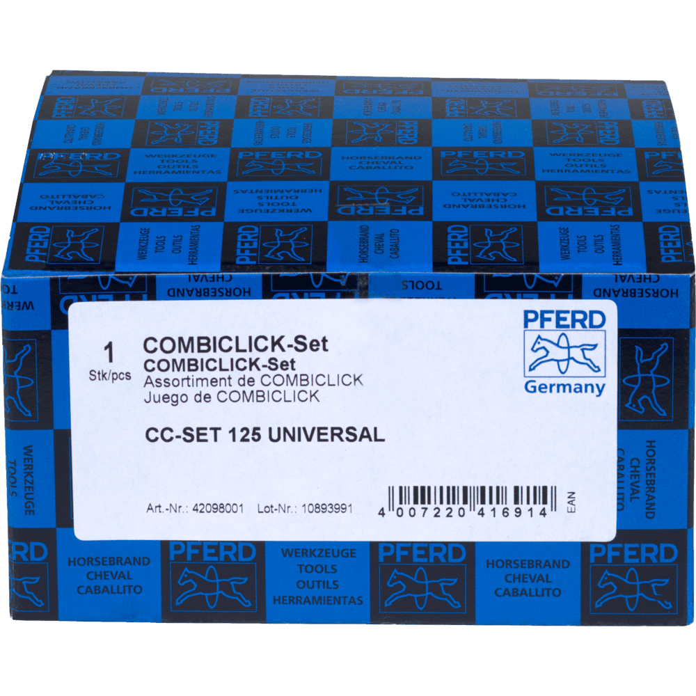 PFERD COMBICLICK CC-SET 125 UNIVERSAL
