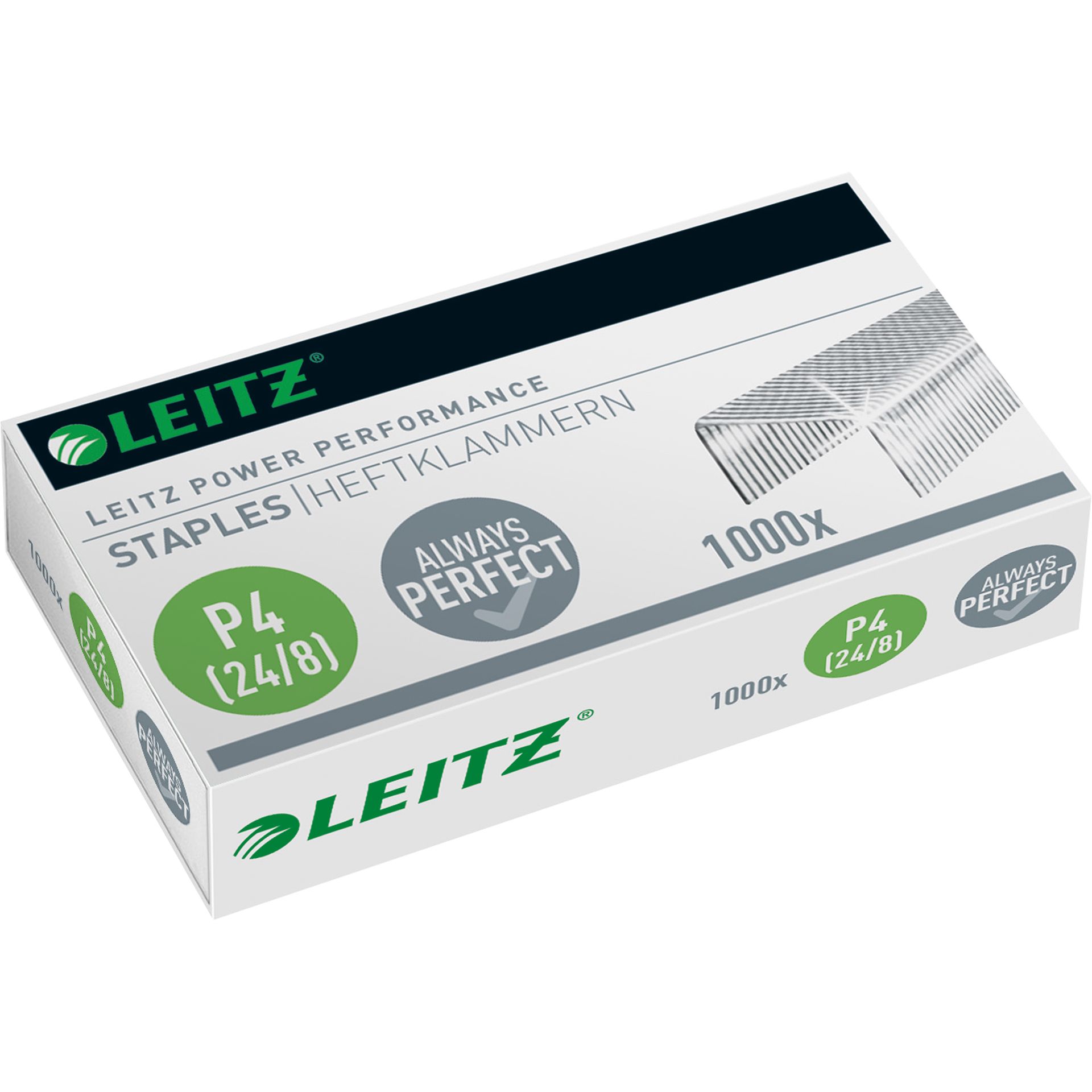Heftklammer 24/8 verzinkt 1000St./Pack.