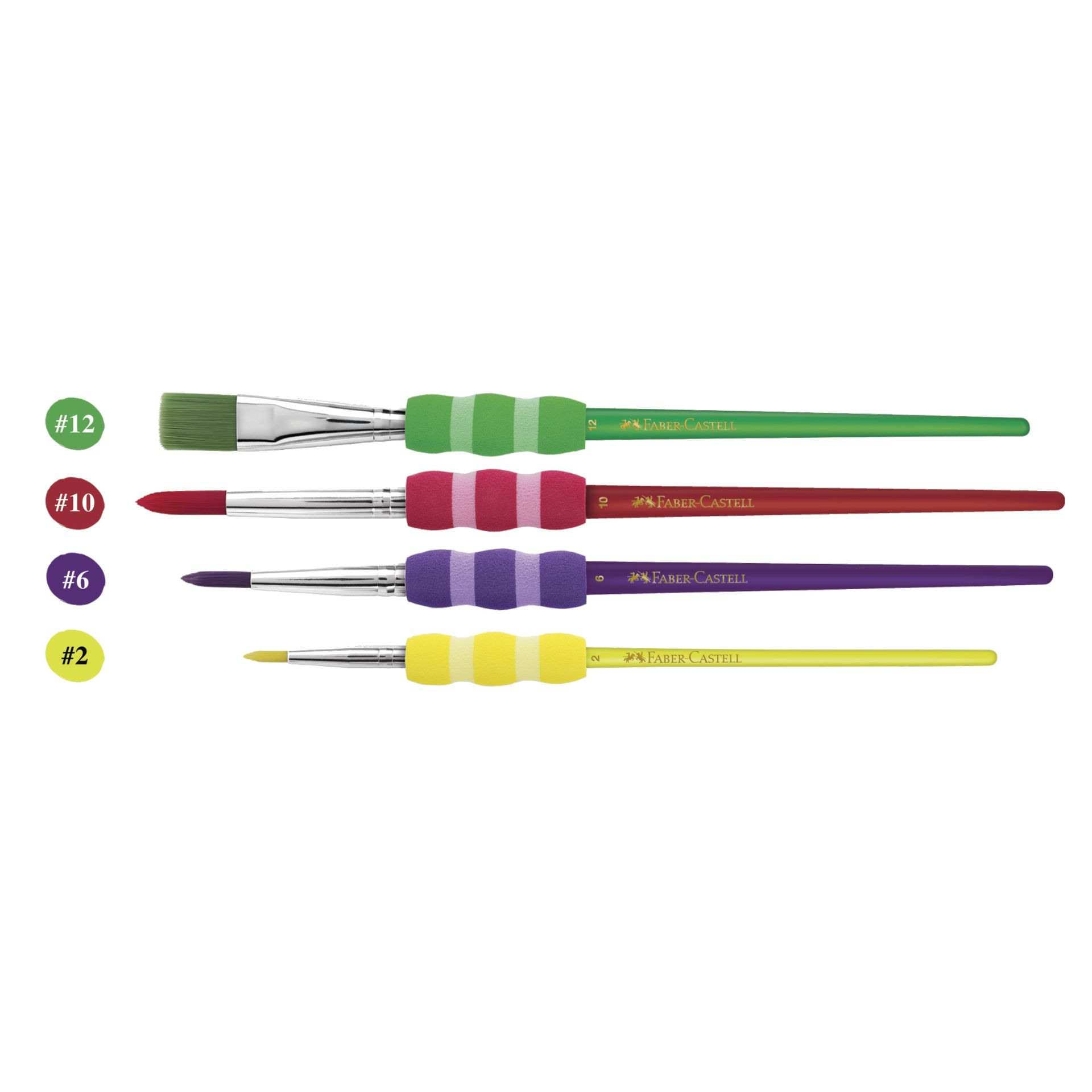 Pinsel Typ2/6/10/12 4St
