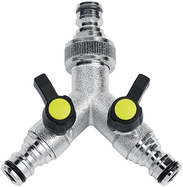 2-Wege-Ventil 3/4" verchromt