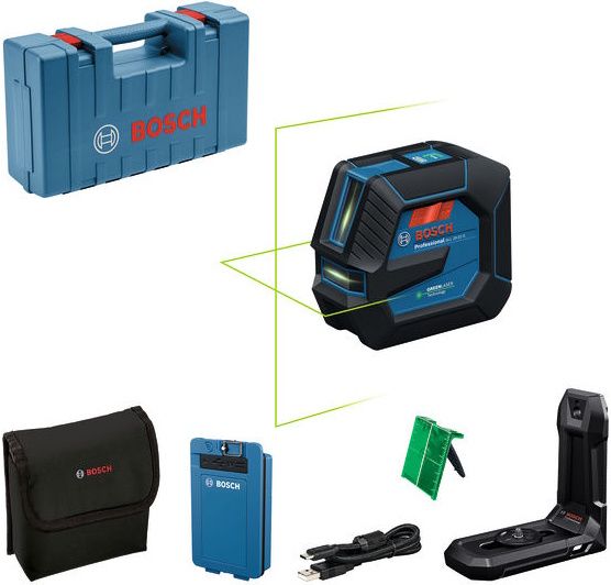 BOSCH Kreuzlinienlaserset, IP65