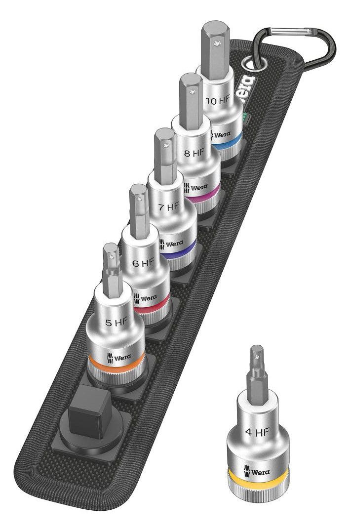 WERA Schraubendrehereinsatzsatz, 1/2"