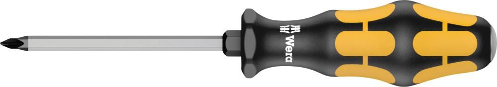 Wera Schraubendreher 6-kant PZ1x80mm Schlagkappe