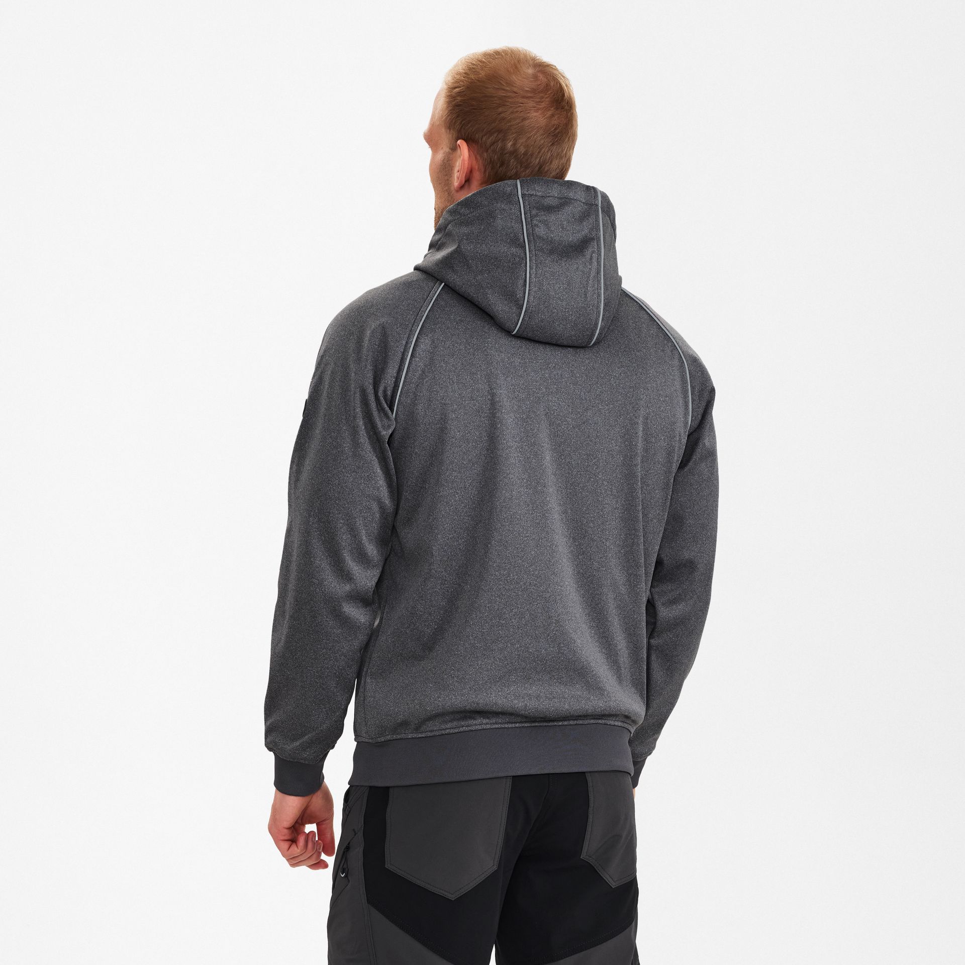 X-treme Softshelljacke mit Kapuze Anthrazit Grau, Gr. L