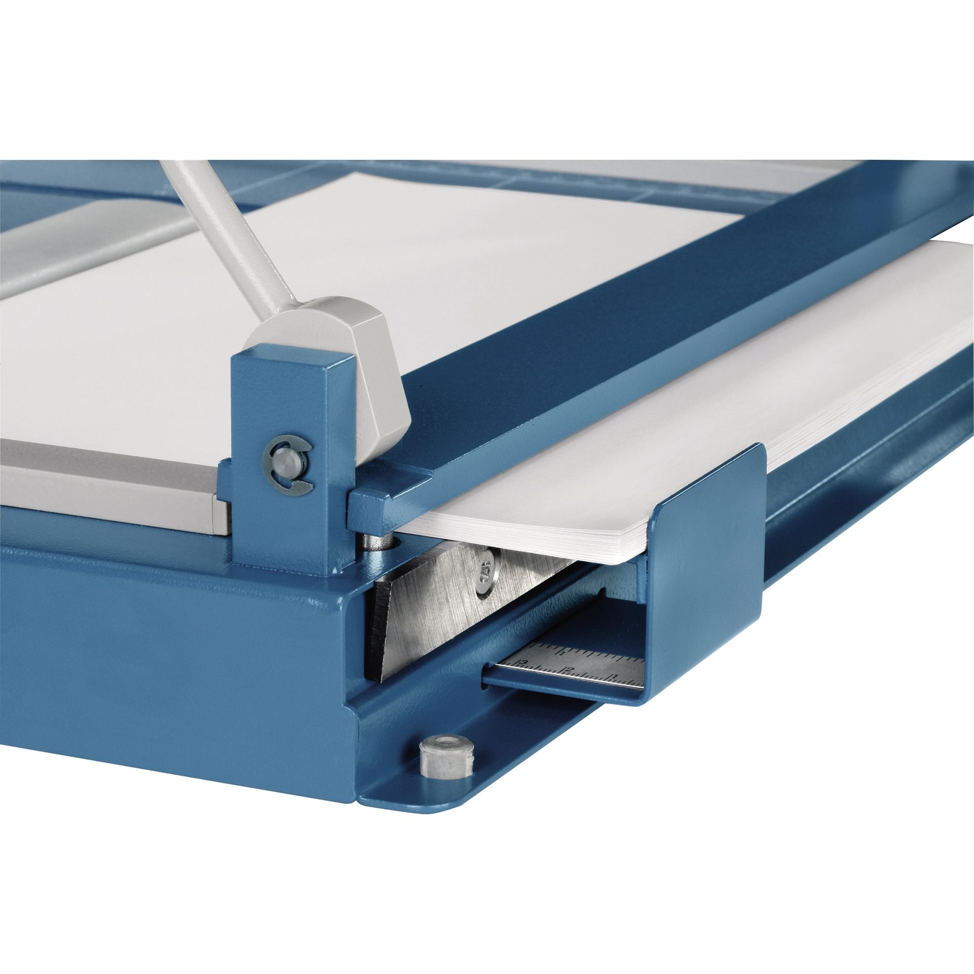 Hebelschneider 310x475mm DIN A4 50Bl. Metall blau