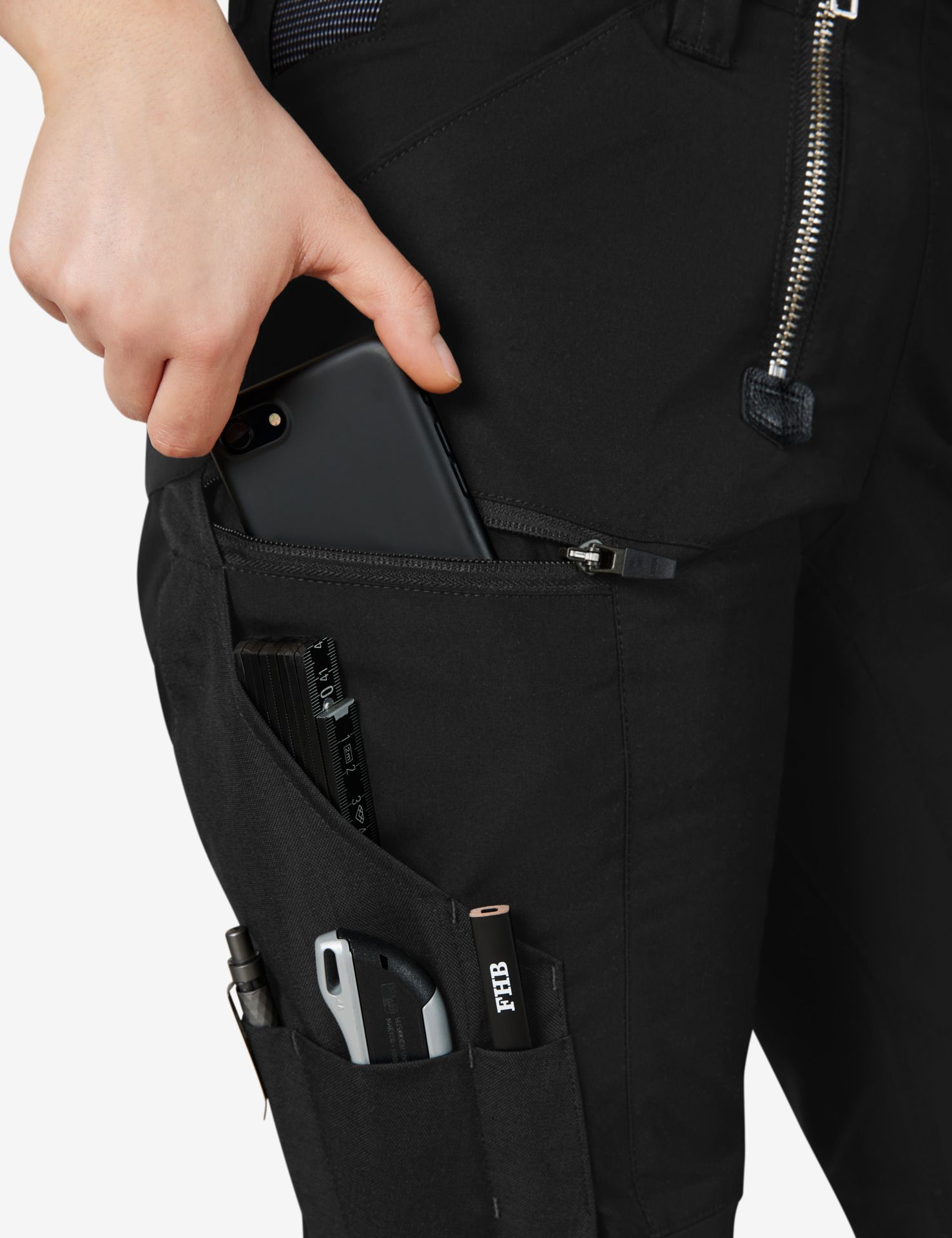 FHB Zunfthose OLLI schwarz - Gr. 58