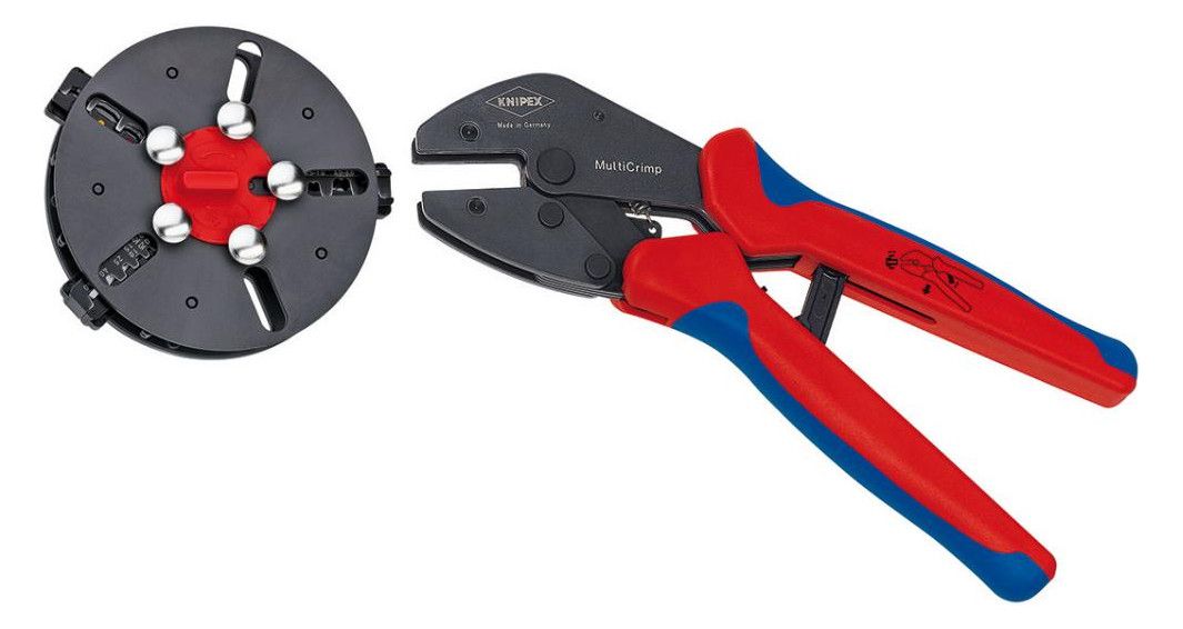 KNIPEX Crimpsystem, "MultiCrimp3"