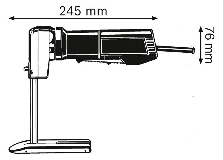 BOSCH Schaumstoffsäge