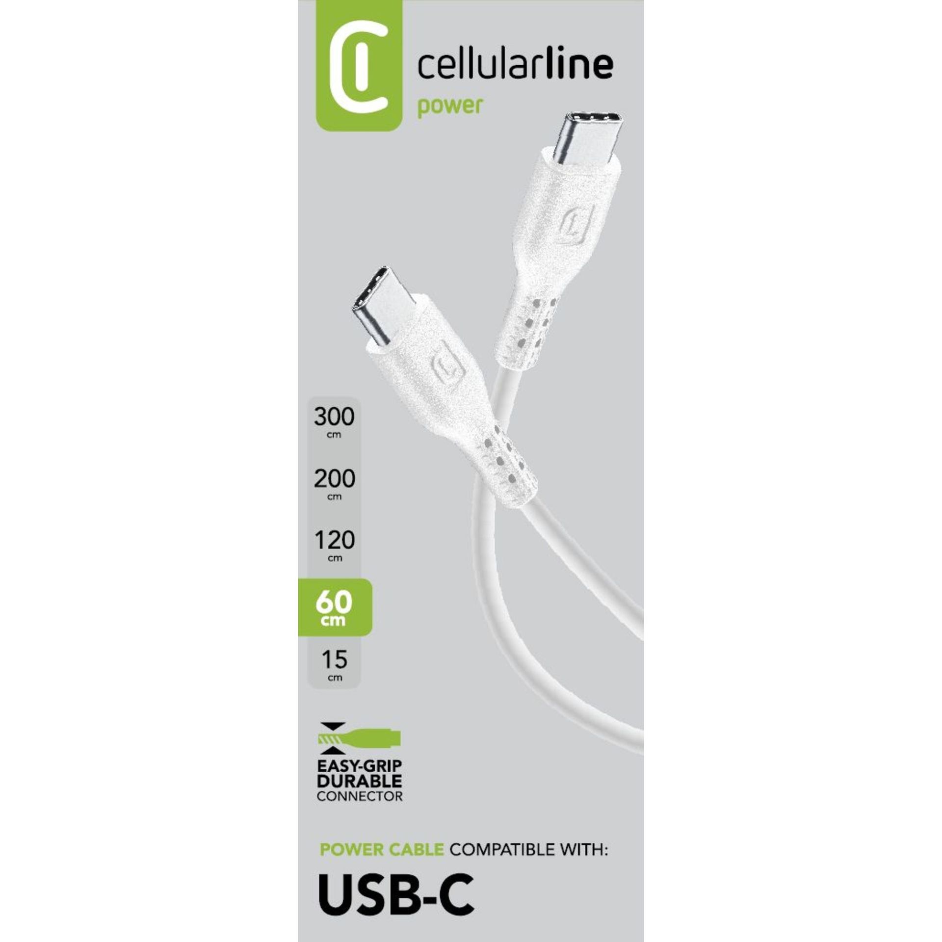 Kabel USB-C/USB-C USB 0,6m ws