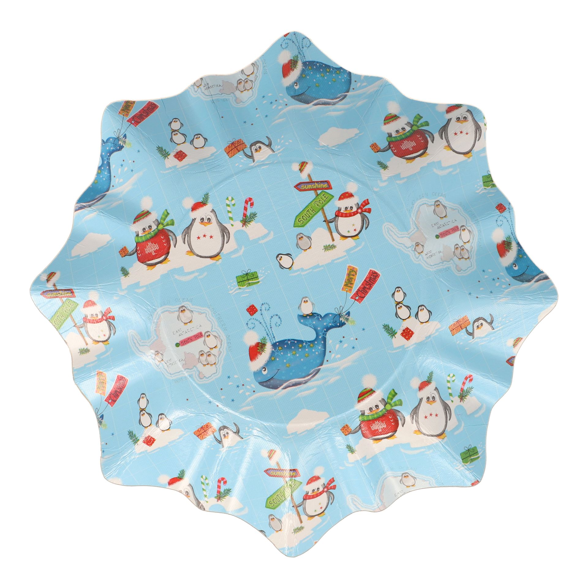 Präsentierschale Weihnachten 28cm sort 2St