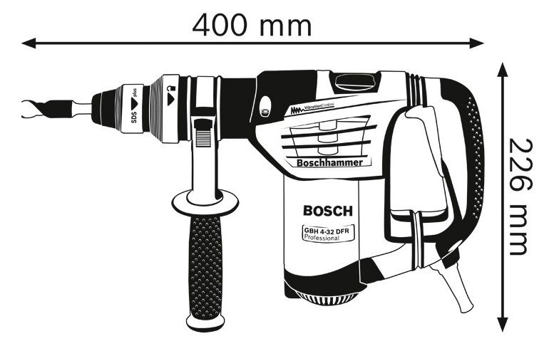 BOSCH Bohrhammer im Koffer